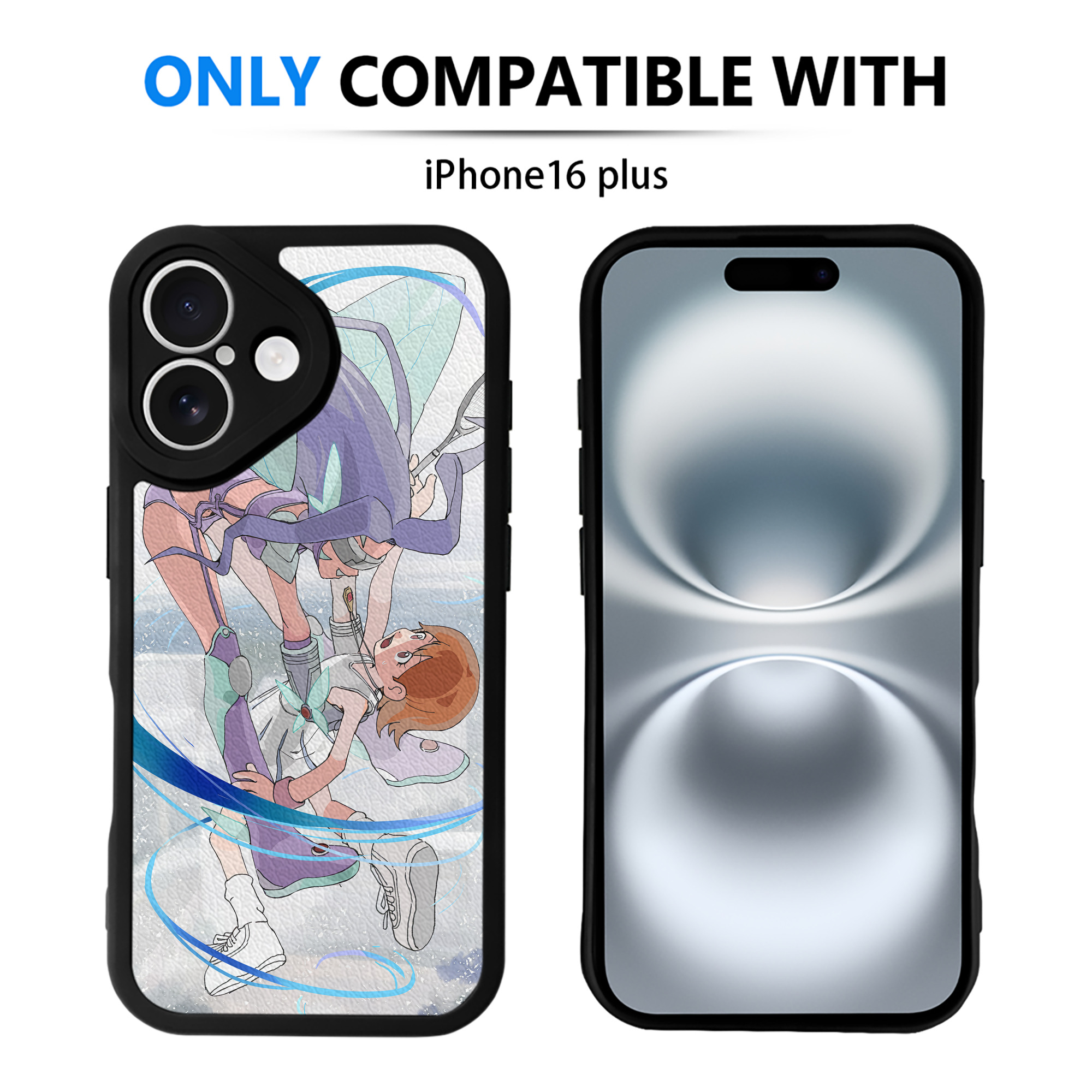 （画像用） Digimon デジタルモンスター/デジモン 【iPhone 16シリーズ対応】シリコンスマホケース（レザー調） 材質：シリコン